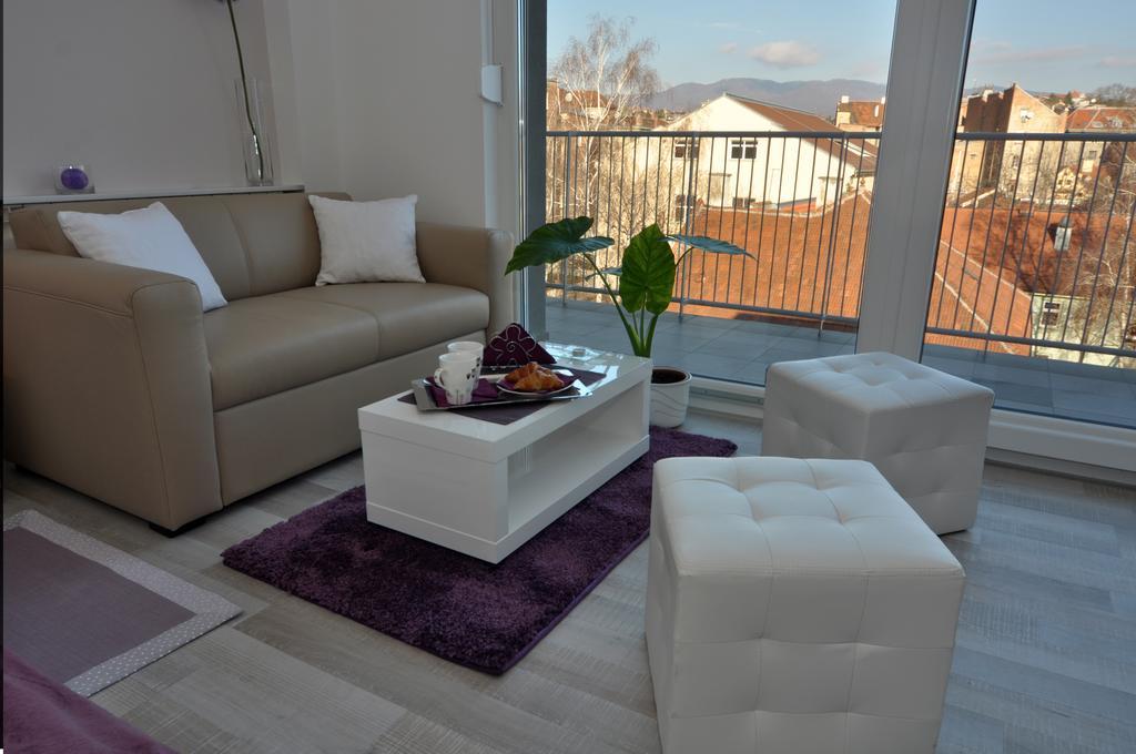 Bellevue Apartment Zagreb Rom bilde